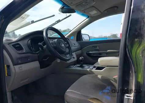 2016 Kia Sedona L из США, поврежденный, VIN KNDMA5C14G6185256